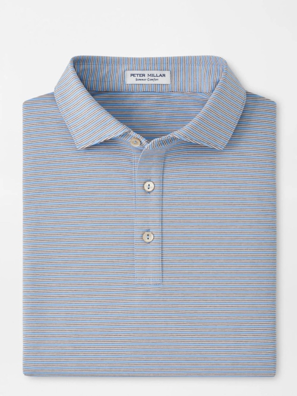 Peter Millar Men's XL Cottage Blue Culver Performance Jersey Polo MSRP $108